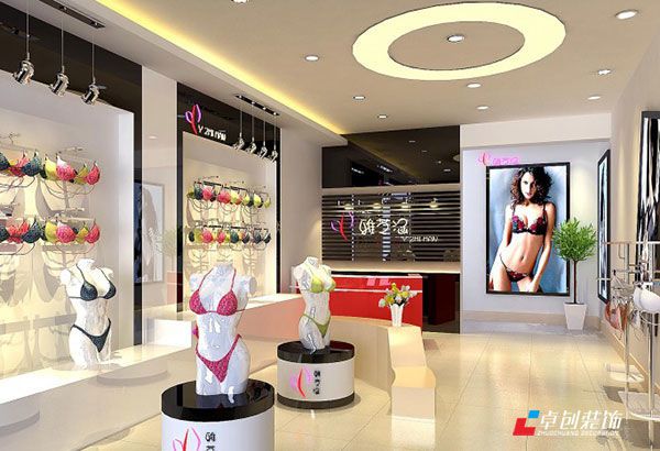 內(nèi)衣店裝修效果圖,內(nèi)衣店裝修設(shè)計(jì)圖片