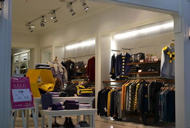 服裝店裝修、服裝店設計、服裝店裝修效果圖