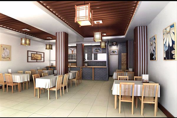 餐飲店面裝修設(shè)計圖片、餐飲店裝修效果圖、餐飲店裝修案例