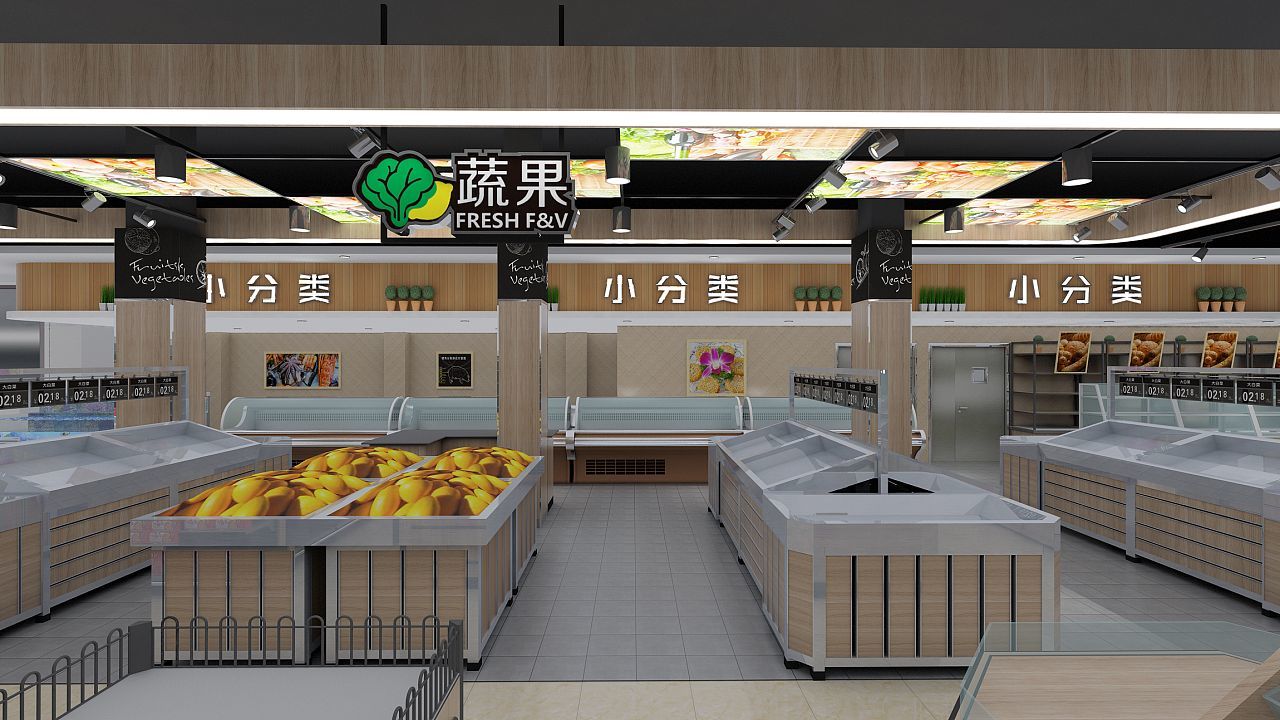 合肥超市裝修的主要是掌握六大注意事項