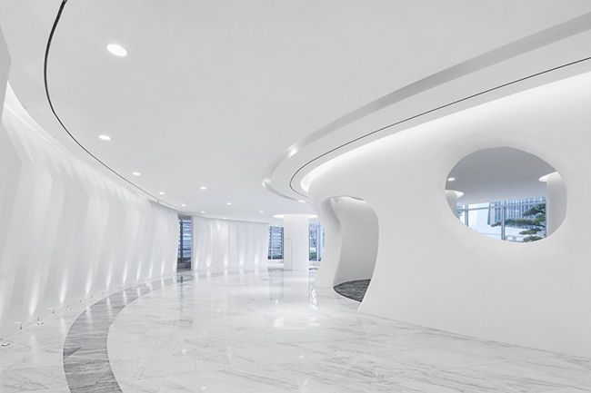 化妝品公司辦公室裝修效果圖設計的細節(jié)