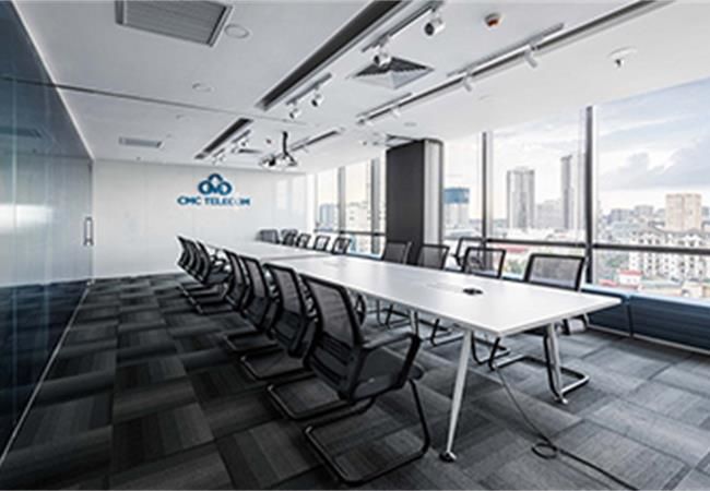 合肥電信公司辦公室裝修設(shè)計傳達年輕，靈活，專業(yè)的視覺感受