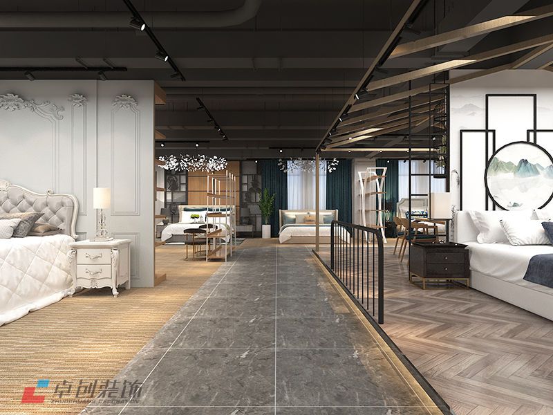 合肥酒店用品展廳裝修設計價格