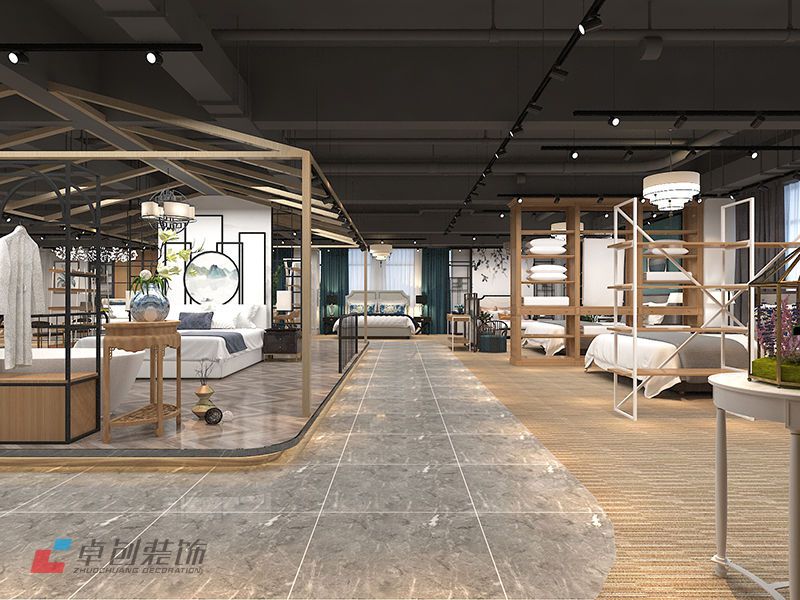 專業(yè)酒店用品展廳裝修設計