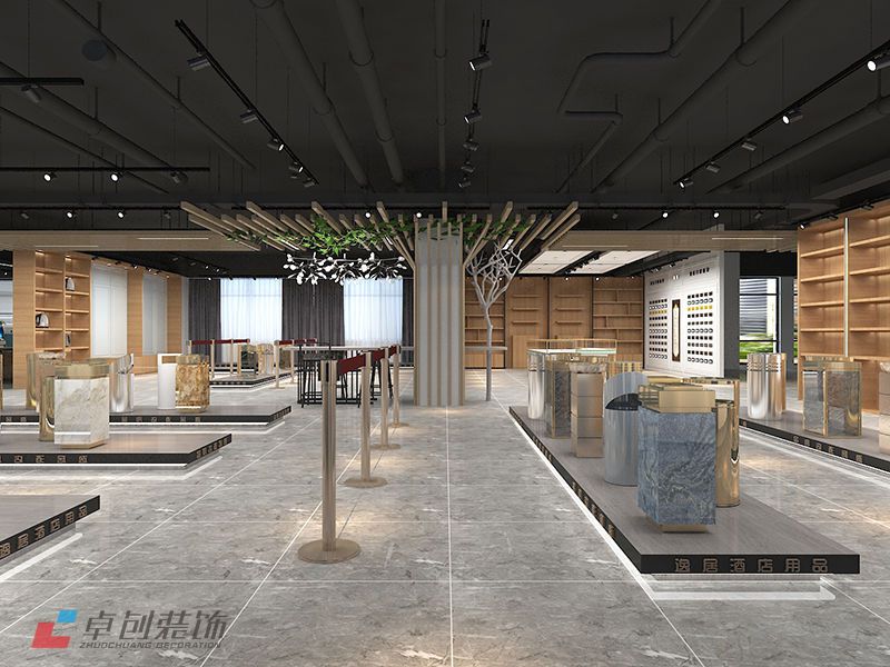 酒店用品展廳布局設計