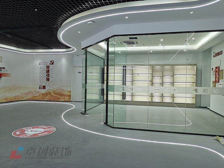 企業(yè)黨建展廳應(yīng)該怎樣裝修