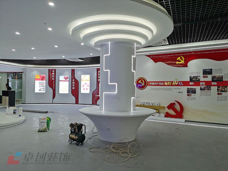 企業(yè)展廳裝修效果圖