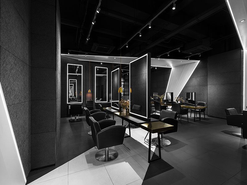 合肥美發(fā)店裝修設計