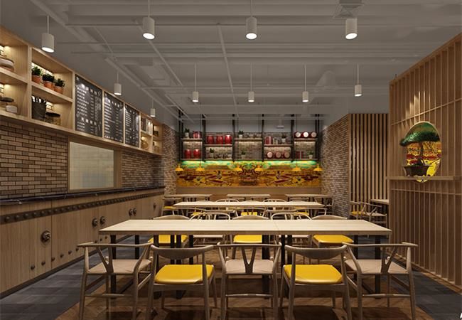 合肥餐飲店裝修：怎么用低成本裝修出高效果？