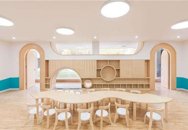 合肥幼兒園裝修施工過程完工