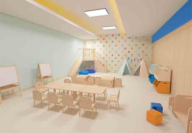 合肥幼兒園裝修展現(xiàn)出獨特風格魅力