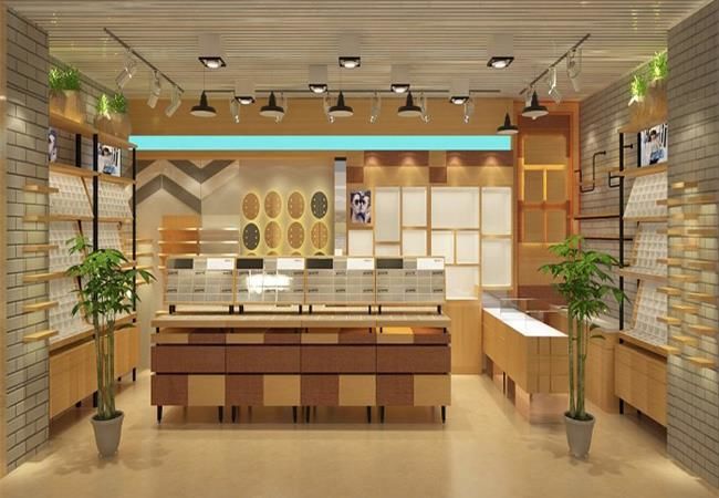 合肥眼鏡店裝修展示柜臺(tái)設(shè)計(jì)|更加貼近人性化
