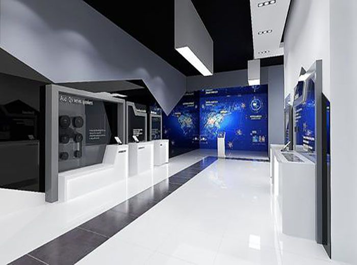 合肥企業(yè)展廳裝修