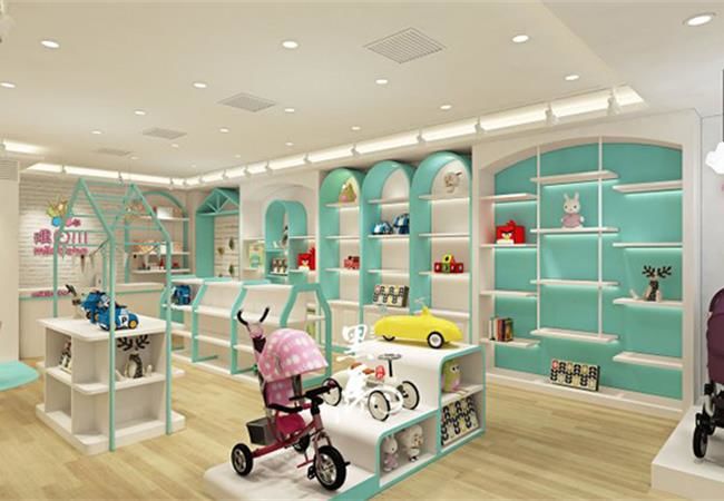 一個簡單大方的合肥母嬰店裝修_關(guān)鍵因素提高回頭率