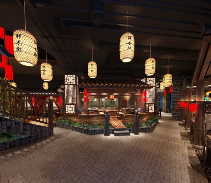 合肥火鍋店裝修公司