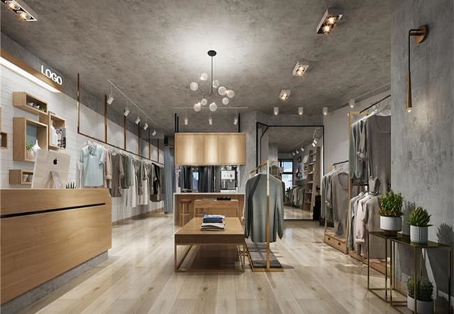 改造好的合肥服裝店店面裝修，會(huì)客流不斷