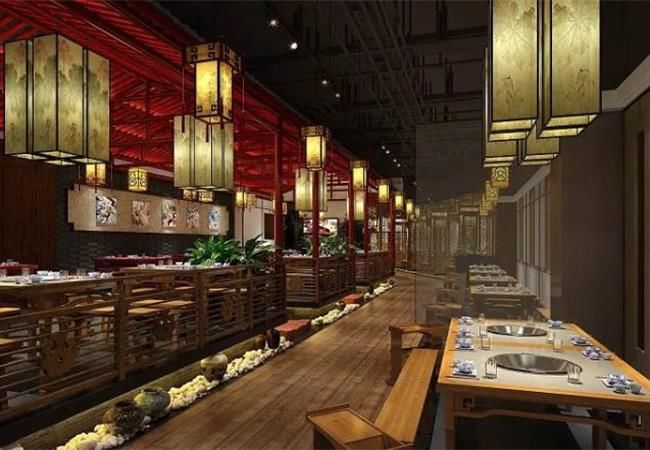 生意興隆的合肥火鍋店裝修，都用到哪些隔斷材料