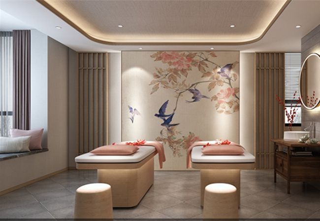 超甜美的少女心合肥美容店空間裝修
