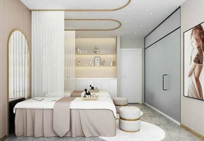 合肥美容店空間裝修布局，“格”出新天地，美好空間