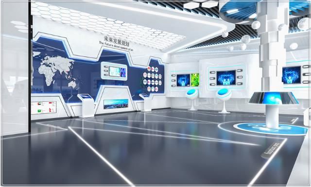 合肥企業(yè)展廳裝修設(shè)計
