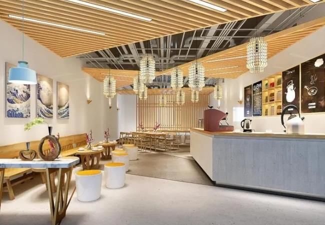精品出爐的合肥餐飲店空間裝修，我只選卓創(chuàng)裝飾