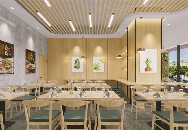 超凡脫俗，具有藝術(shù)感的合肥餐館店裝修