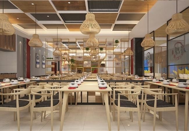 在現(xiàn)代元素合肥餐飲店裝修中，都有哪些生意火爆因素