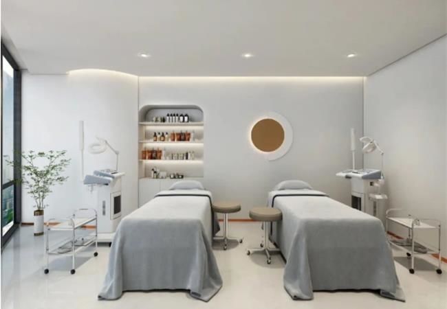 具有情調(diào)的，合肥美容店室內(nèi)裝修