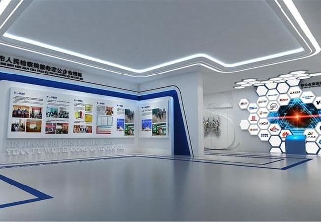 一個專業(yè)且獨特的合肥展廳空間裝修