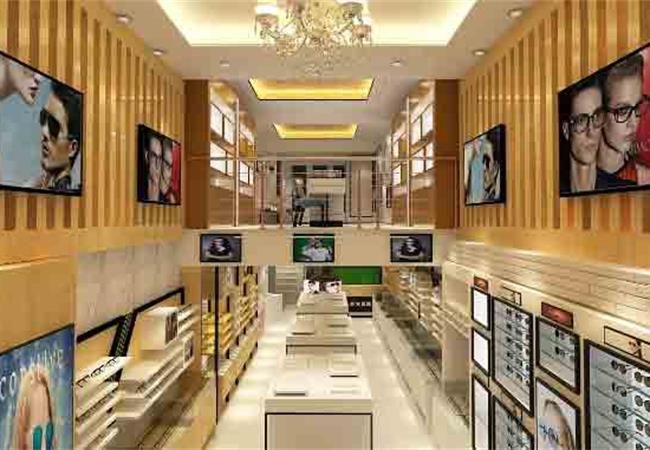 時(shí)尚簡約的，合肥眼鏡店裝修設(shè)計(jì)，更優(yōu)雅