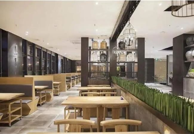簡約又精致的合肥快餐店空間裝修
