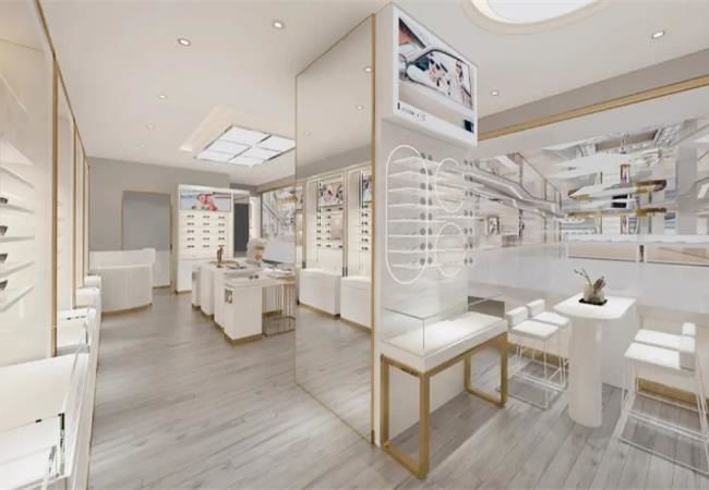 包工包料的合肥眼鏡店裝修，更要注重細節(jié)
