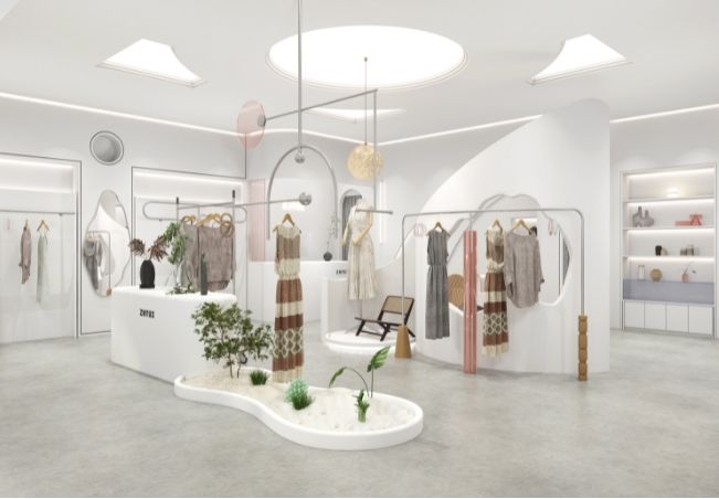 合肥服裝店空間裝修