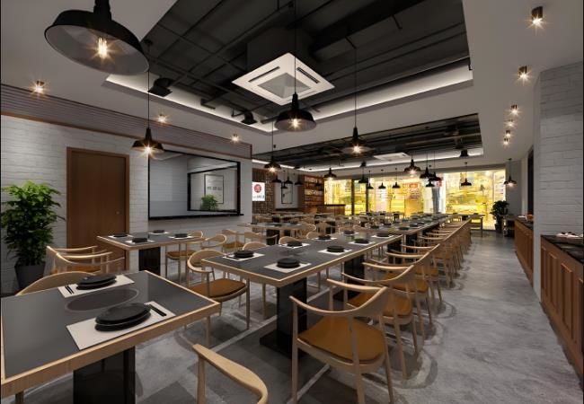 享受美食時(shí)，具有優(yōu)美的合肥餐飲店裝修環(huán)境，簡直美呆了