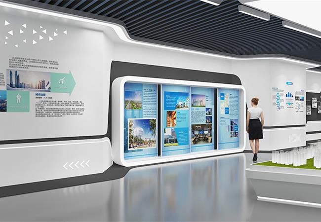 合肥企業(yè)展廳裝修設(shè)計時，合理性是關(guān)鍵。