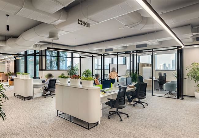 合肥裝修公司分享，平衡功能與美學(xué)的企業(yè)實驗室辦公室設(shè)計
